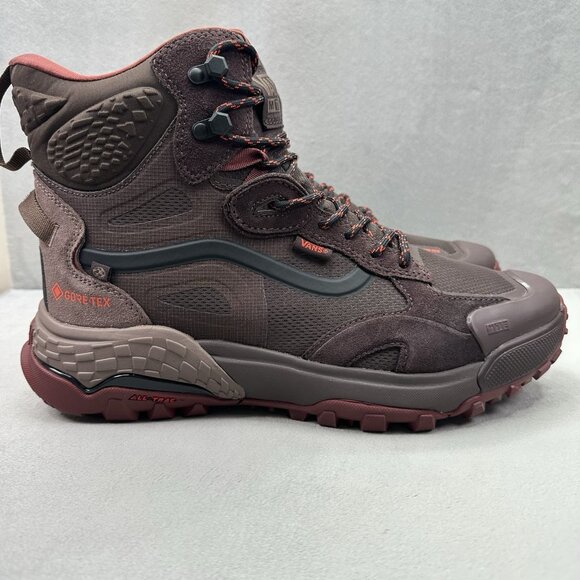 VANS Crestline GORE-TEX MTE Mens Size 12 Boots Bitter Chocolate Brown GTX NEW - Picture 1 of 8